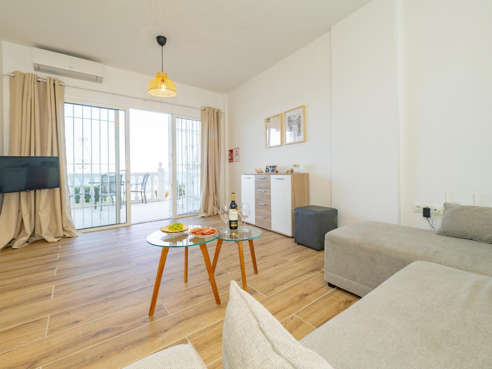 Apartment On Beach Mijas Sitio de Calahonda المظهر الخارجي الصورة